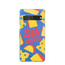 Electric Blue Say Cheese Google Pixel 7 Case