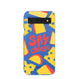 Electric Blue Say Cheese Google Pixel 8a Case