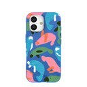 Electric Blue Sea Cows iPhone 17 Case