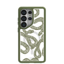 Clear Serpent Sketch Samsung Galaxy S26 Ultra Case With Forest Floor Ridge (Magnetic Charging included)