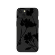 Black Shadow Petals iPhone 13 Case