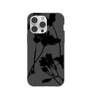 Black Shadow Petals iPhone 14 Pro Max Case