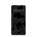 Black Shadow Petals Google Pixel 7 Pro Case