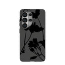 Black Shadow Petals Samsung Galaxy S26 Ultra Case