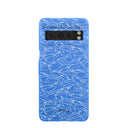Electric Blue Shark Frenzy Google Pixel 8 Pro Case