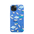 Electric Blue Sheep Dreamers iPhone 13 Case