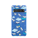 Electric Blue Sheep Dreamers Google Pixel 7 Pro Case