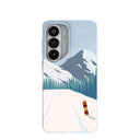 Powder Blue Shredding Peaks Samsung Galaxy S26 Case
