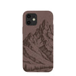 Chocolate Brown Silent Summit iPhone 12/ iPhone 12 Pro Case