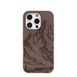 Chocolate Brown Silent Summit iPhone 16 Pro Case