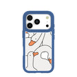 Clear Silly Goose iPhone 17 Pro Case With True Blue Ridge (MagSafe included)