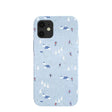 Powder Blue Ski Pass iPhone 12 Mini Case