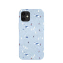 Powder Blue Ski Pass iPhone 12 Mini Case