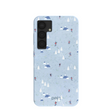 Powder Blue Ski Pass Samsung Galaxy S25 Case