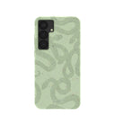 Sage Green Snaky Samsung Galaxy S25+(Plus) Case