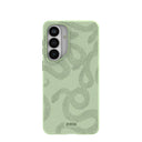 Sage Green Snaky Samsung Galaxy S26+(Plus) Case