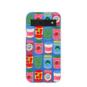 Electric Blue Soup Stories Google Pixel 8a Case