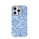 Powder Blue Stingray Fever iPhone 16 Pro Case