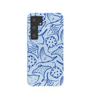 Powder Blue Stingray Fever Samsung Galaxy S24 Case