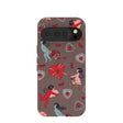 Chocolate Brown Strawberry Cupid Google Pixel 10/10 Pro Case