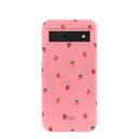 Bubblegum Pink Summer Berries Google Pixel 8a Case