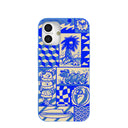 Electric Blue Summer Blues iPhone 16 Plus Case