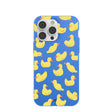 Electric Blue Sunny Ducklings iPhone 14 Pro Max Case