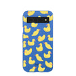 Electric Blue Sunny Ducklings Google Pixel 8a Case