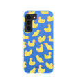 Electric Blue Sunny Ducklings Samsung Galaxy S22 Case