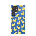 Electric Blue Sunny Ducklings Samsung Galaxy S24 Ultra Case