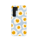 Powder Blue Sunny Side Up Samsung Galaxy S25 Case