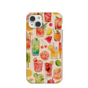 Seashell Sunset Sips iPhone 14 Plus Case