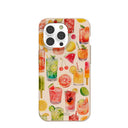 Seashell Sunset Sips iPhone 14 Pro Case