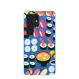 Electric Blue Sushi Night Samsung Galaxy S25 Ultra Case