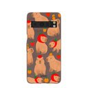 Chocolate Brown Sweet Capybaras Google Pixel 8 Pro Case