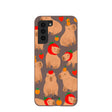 Chocolate Brown Sweet Capybaras Samsung Galaxy S21 Case
