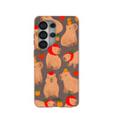 Chocolate Brown Sweet Capybaras Samsung Galaxy S26 Ultra Case