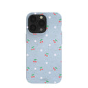 Powder Blue Sweet Cherries iPhone 13 Pro Case