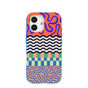 Electric Blue Tangerine Mix iPhone 17 Case