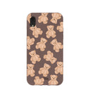 Chocolate Brown Teddy Love iPhone XR Case
