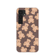Chocolate Brown Teddy Love Samsung Galaxy S25 Case