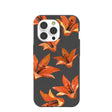 Black Tiger Lily iPhone 14 Pro Case