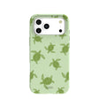 Sage Green Tiny Turtles iPhone 17 Pro Max Case