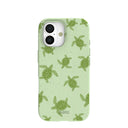Sage Green Tiny Turtles iPhone 17 Case