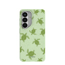 Sage Green Tiny Turtles Samsung Galaxy S26 Case