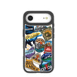 Clear Trail Stickers iPhone Air Case With Noir Ridge (MagSafe included)