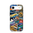 Black Trail Stickers iPhone Air Case