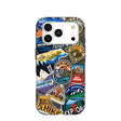 Black Trail Stickers iPhone 17 Pro Case