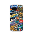 Black Trail Stickers Google Pixel 9a Case
