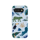 Powder Blue Tropical Rainforest Google Pixel 10a Case